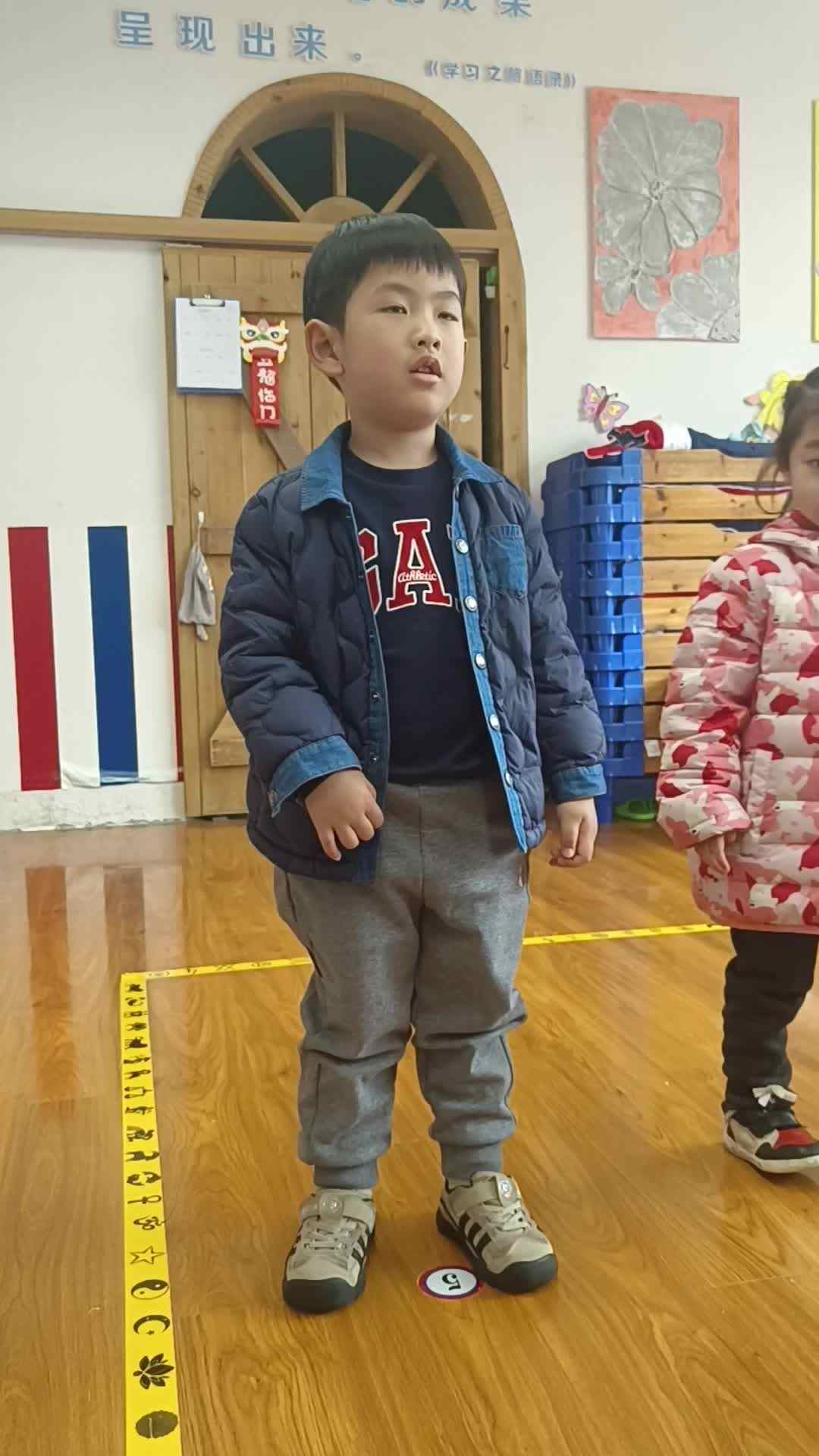 2026，0318杨佳齐⁣体能活动《室内早操》