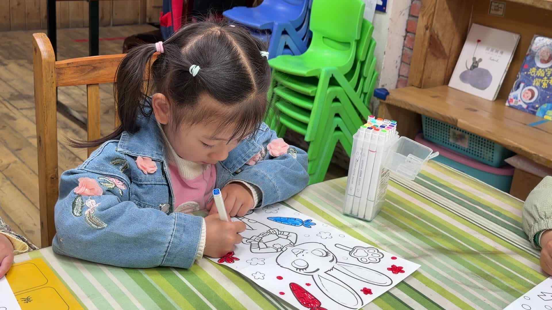 2026.3.31 实验大班 陈锦汐——涂色练习