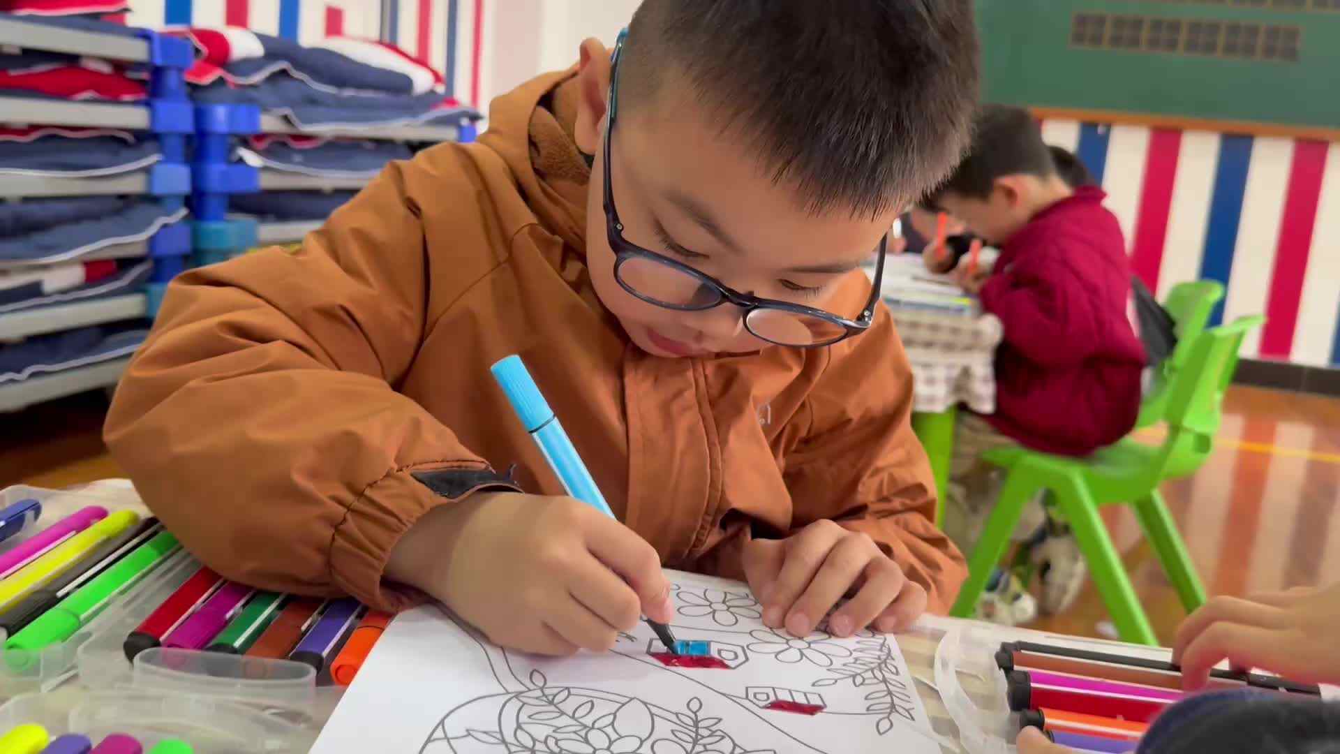 2026.3.25大A班吴云泽——美工《捕春》