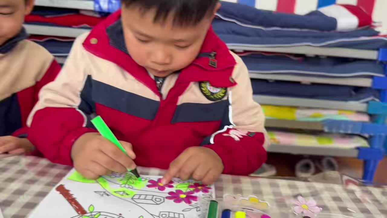 2026.3.25大A班徐浚源——美工《捕春》