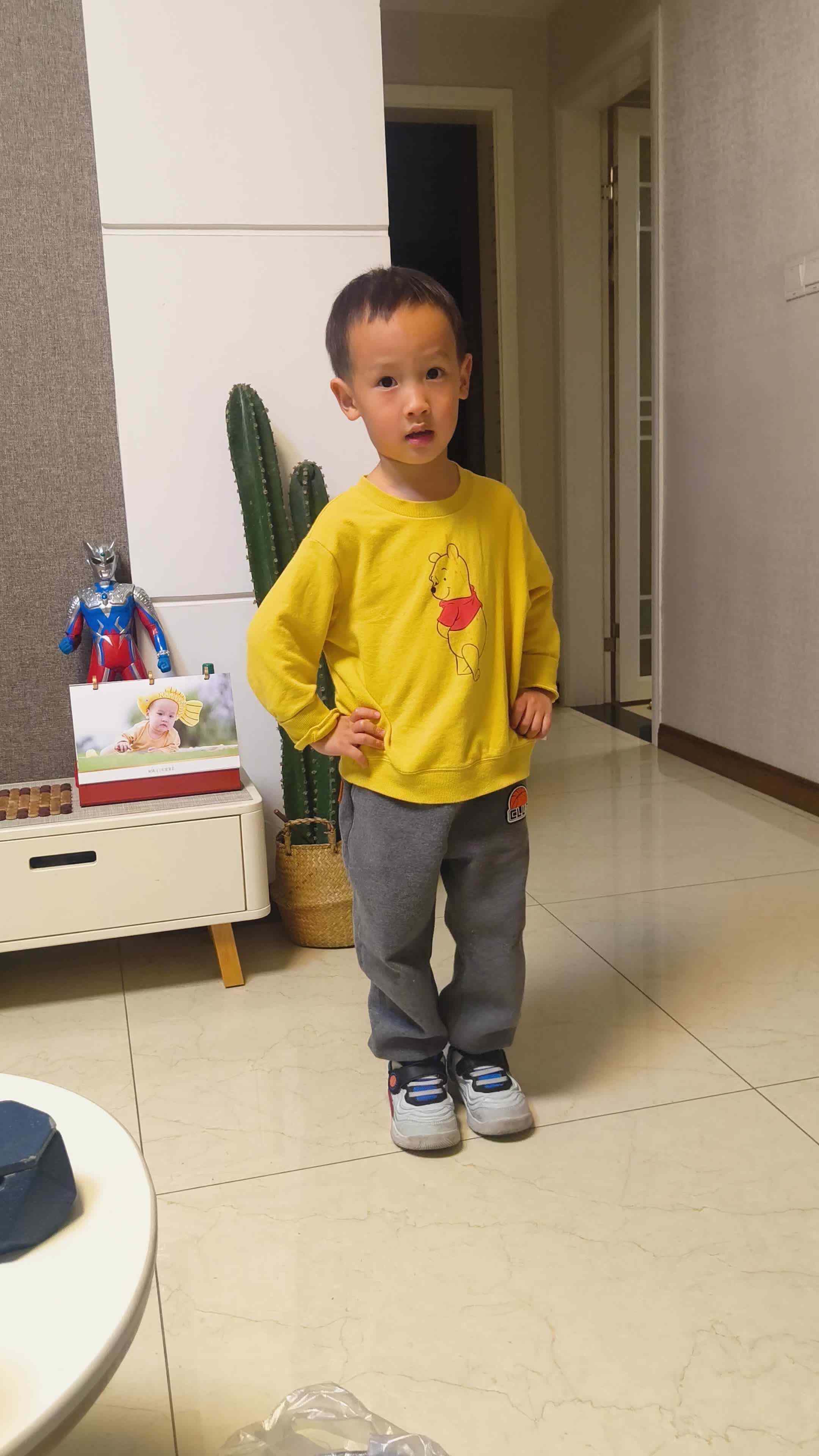 2026.3.5 中A班 元宝 原地踏步练习