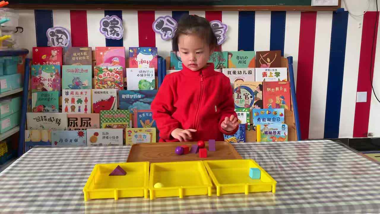 2026年3月27日  周晨羽 《按图形分类》学校教育教学活动