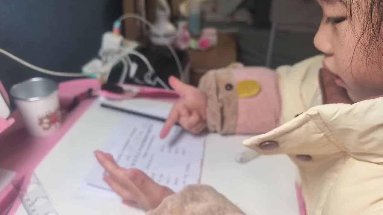 3.16学前B班 徐子伊  数学闯关