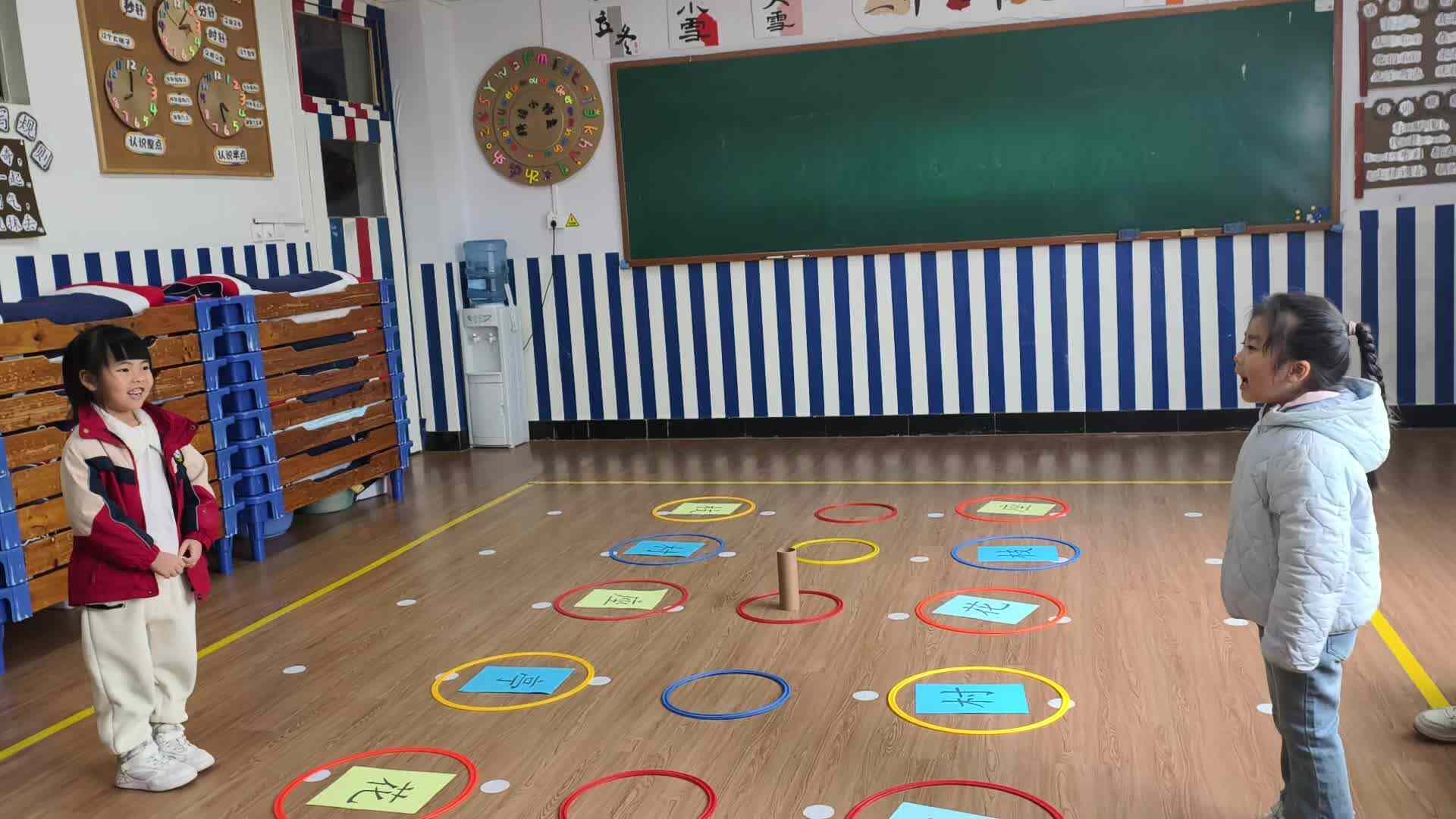 2026.3.16学B班李伊诺、李一乐——室内体能游戏