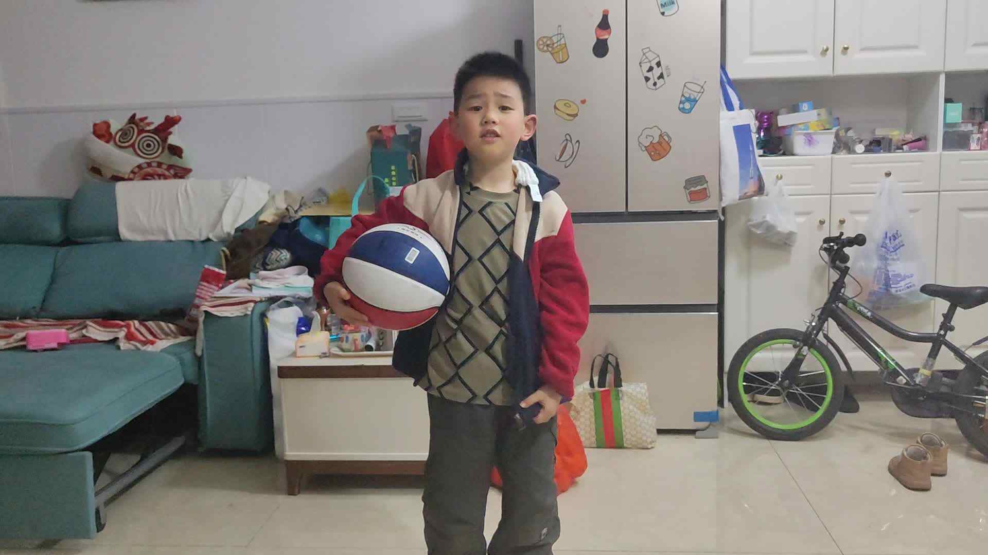 20260308大B班李锦城排球练习