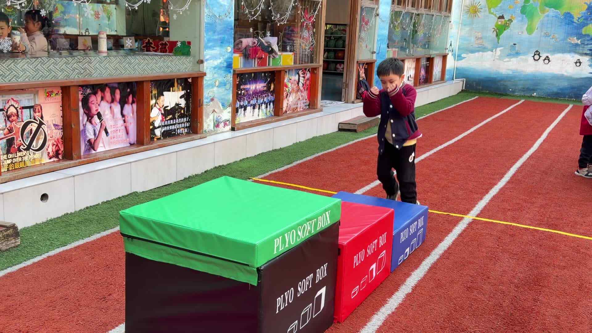 ⁣⁣2026实验大班谷江钰——体能游戏