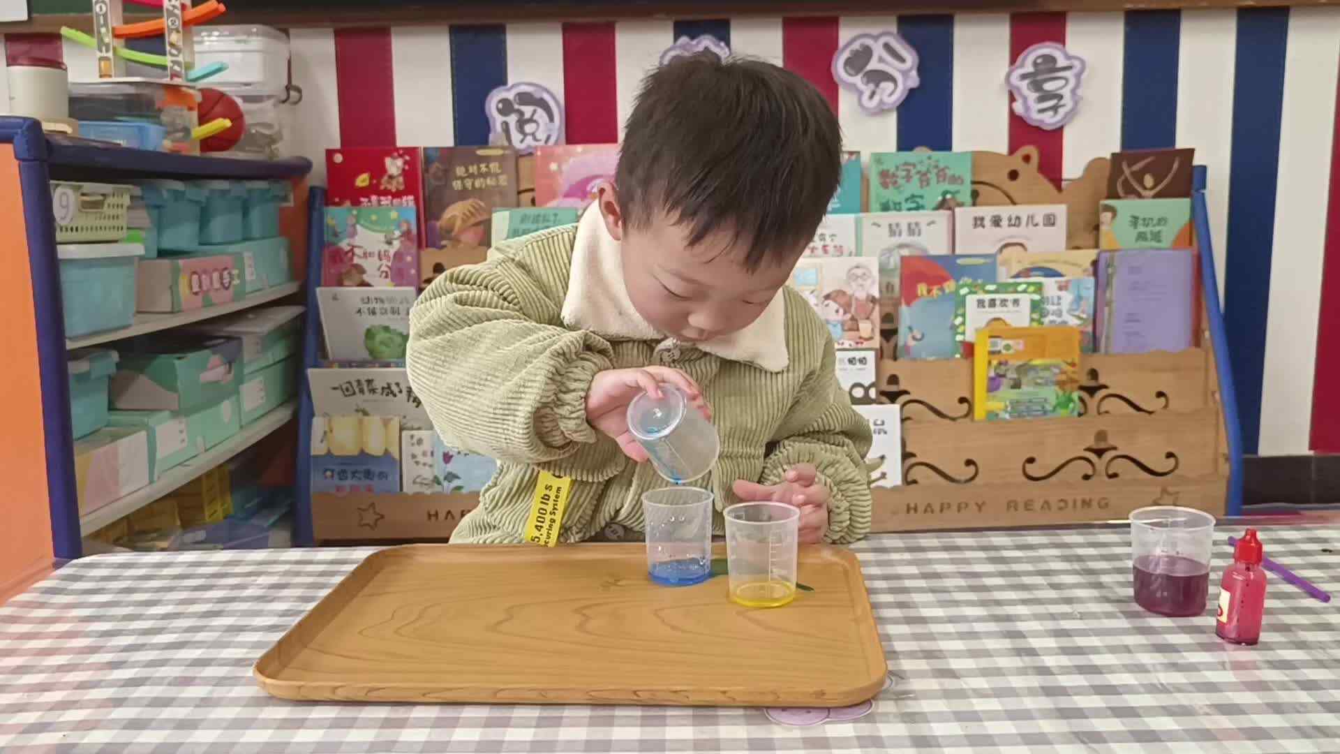 ⁣2026 3 26 刘佳锐 ⁣科学活动《颜色变变变》（学校教育教学活动）