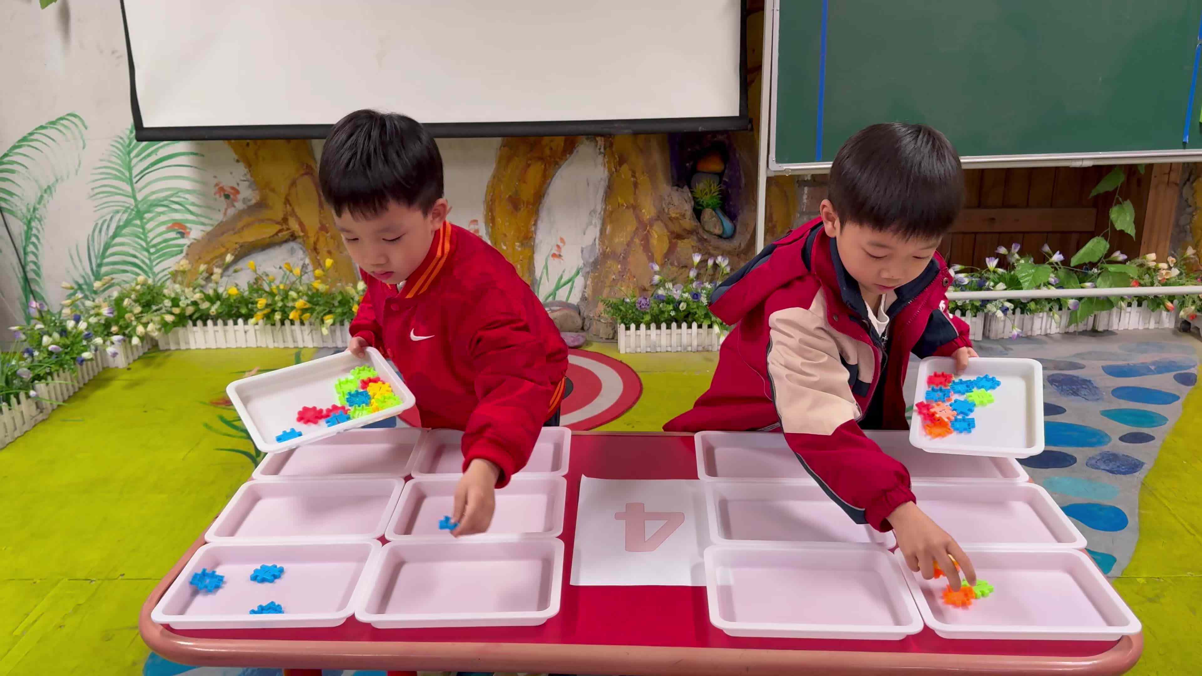 ⁣2026.3.17实验1班蒋开心、刘沈潇数的分合