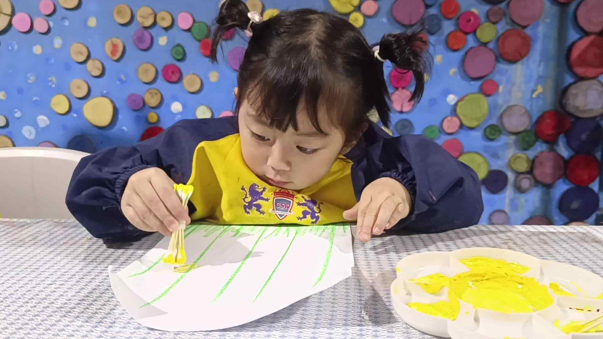 2026.3.16罗梓晴美术活动《油菜花》