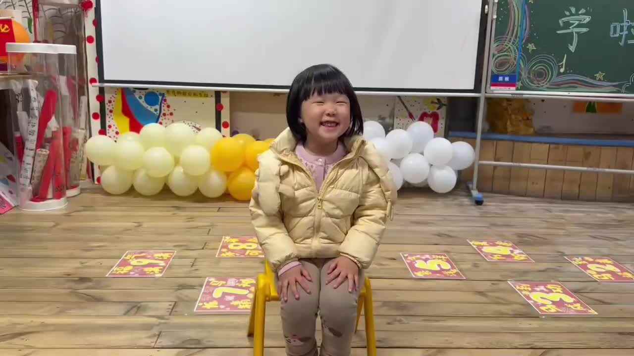 2026.3.9实验小班5号景念安-坐姿练习