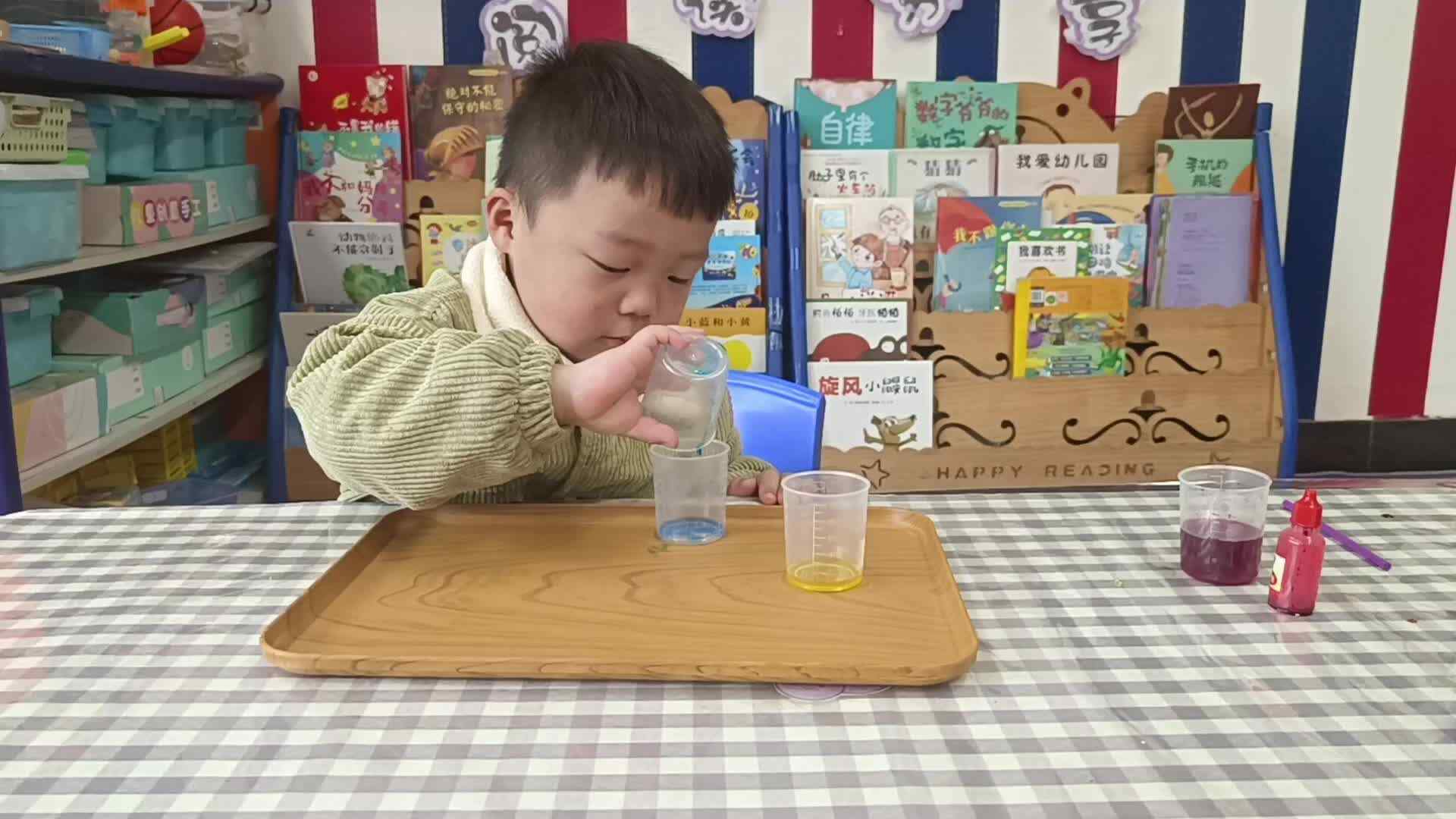 2026 3 26 刘佳铭 ⁣科学活动《颜色变变变》（学校教育教学活动）