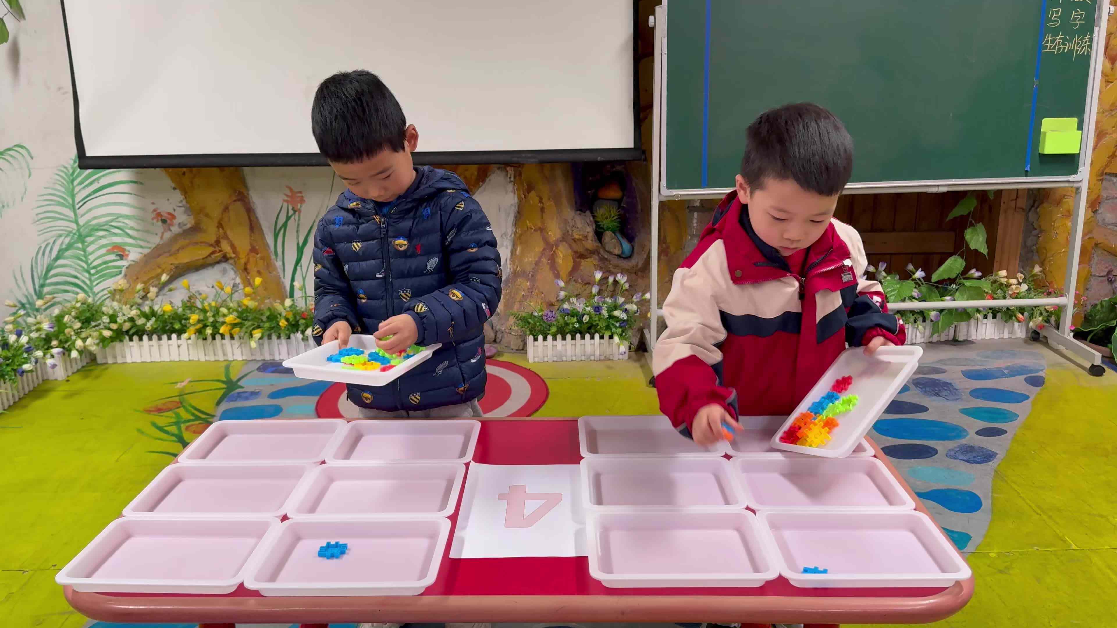 ⁣⁣⁣2026.3.17实验1班曾靖博、徐梓图数的分合