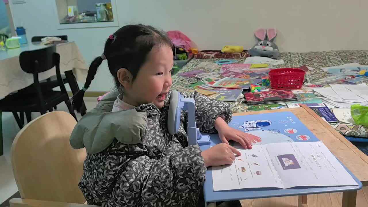 学前A班李盈莹 英语阅读