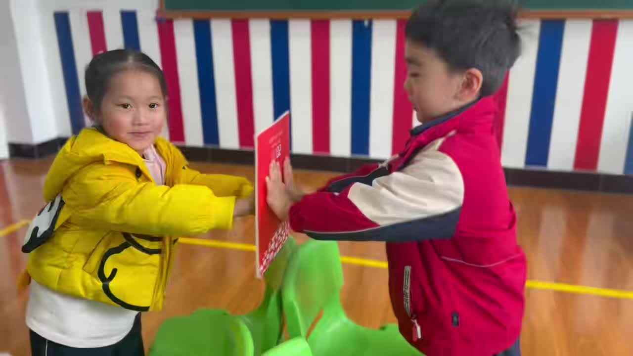 ⁣2026.3.9大A班蒋熠——合作运书游戏