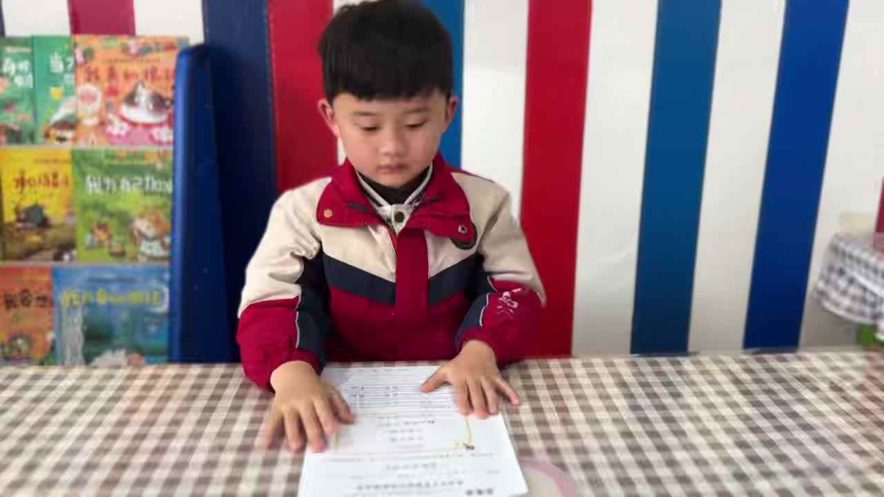 ⁣⁣⁣⁣2026.3.16大A班李楷延——指读成语儿歌