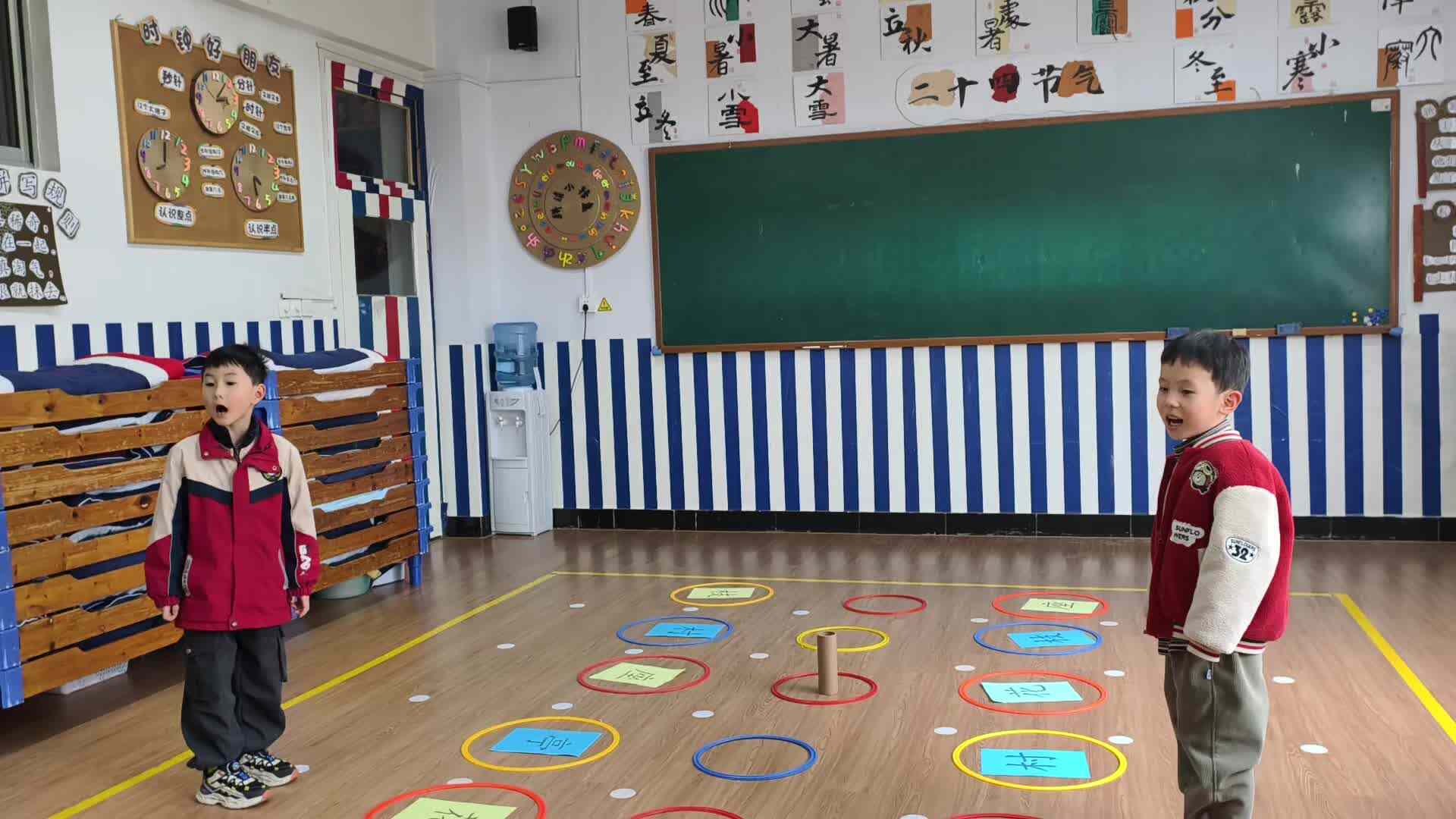 ⁣2026.3.17学B班王千与、袁锦瑞——室内体能游戏