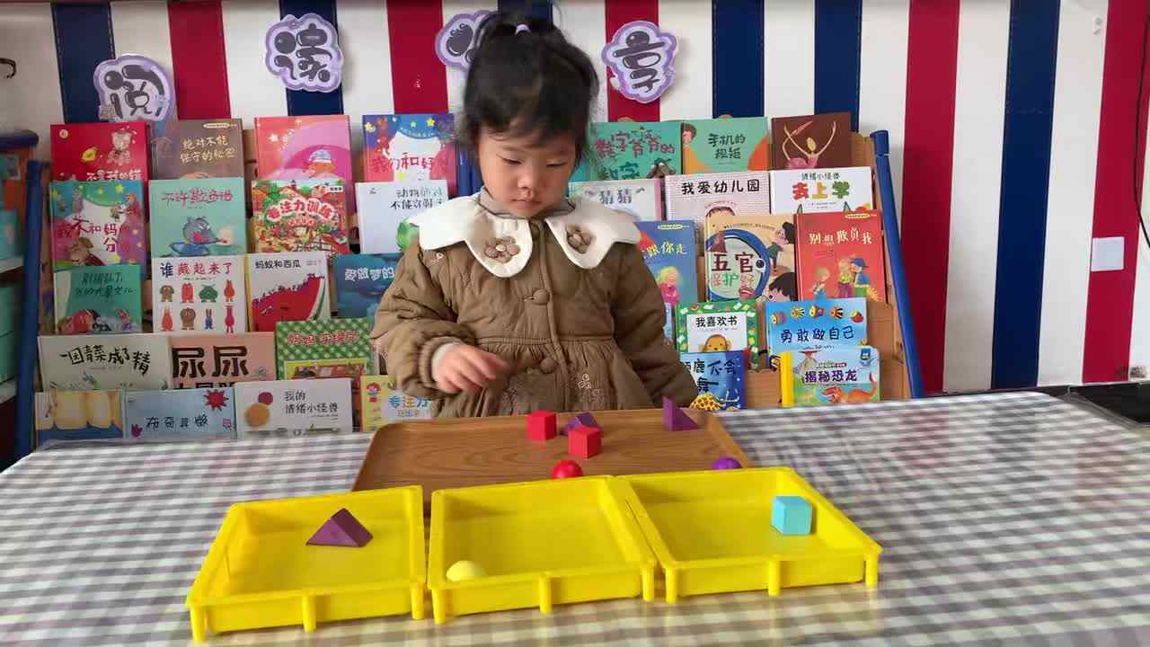 2026年3月27日 谭婼兮《按图形分类》学校教育教学活动