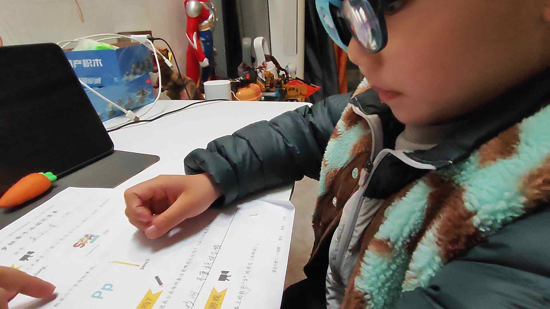 20260322大A班云泽《朗读字母单词》