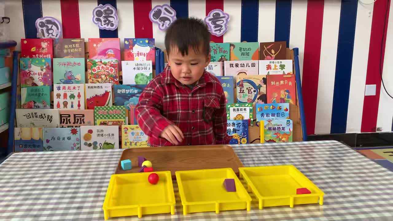 2026年3月27日李岸栩：    《按图形分类》学校教育教学活动