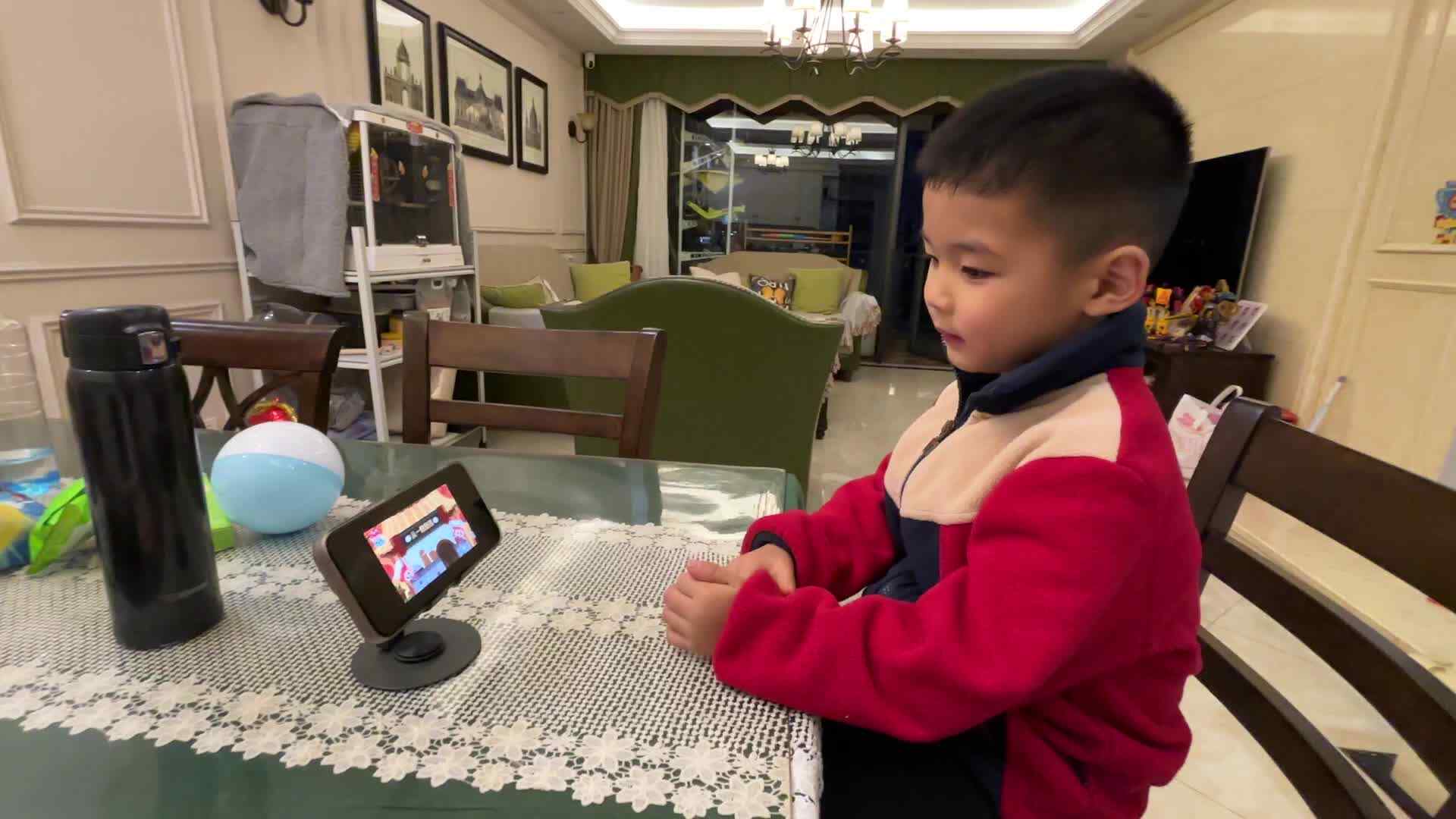 ⁣⁣2026.3.9大A班刘奕宸数数1-100