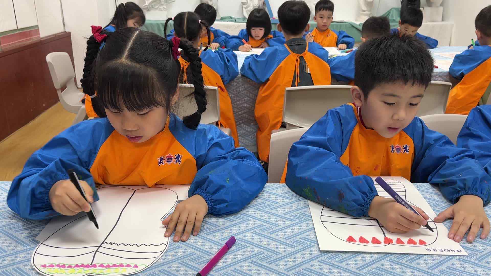 2026.4.29实验1班美工课《神奇的芭蕉扇》