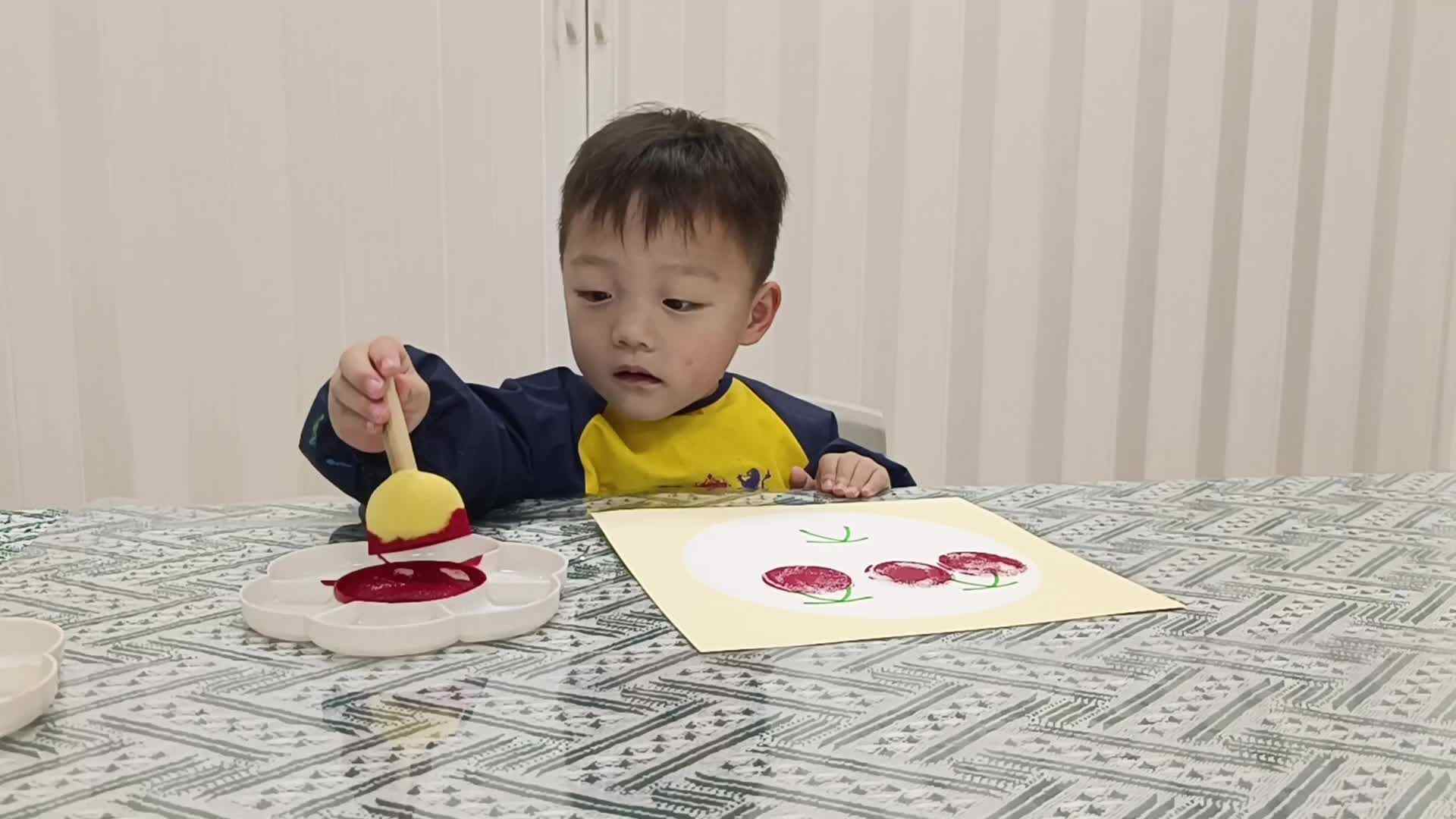 ⁣2026 4  27刘佳锐 主题：美术活动《樱桃》（学校教育教学活动）