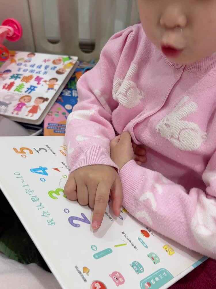 ⁣2026.年4.月28日  李佳彤  复习《 数字6》家庭闯关练习