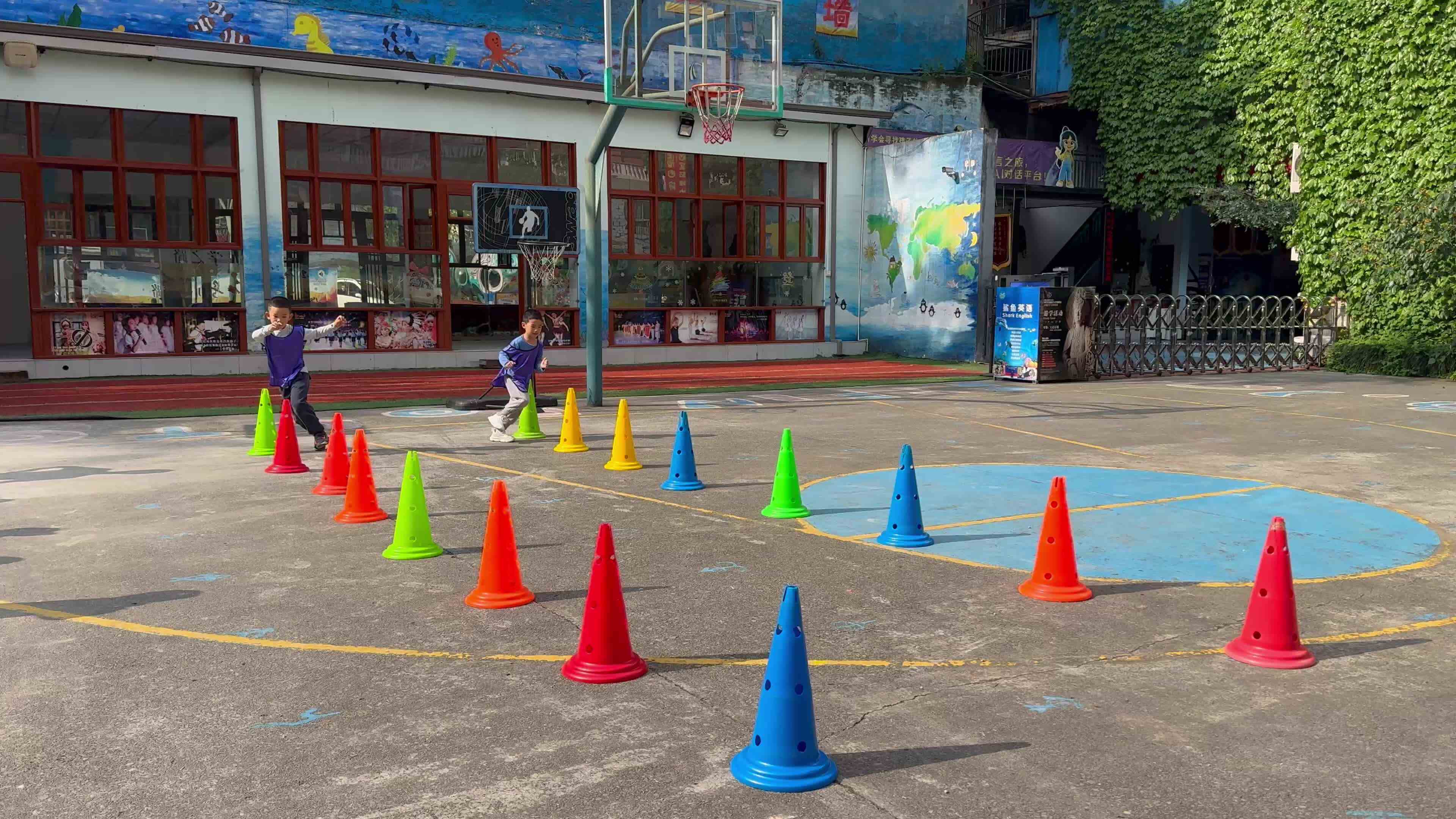 ⁣⁣2026.4.9实验1班体能课程-杨皓越、徐梓图