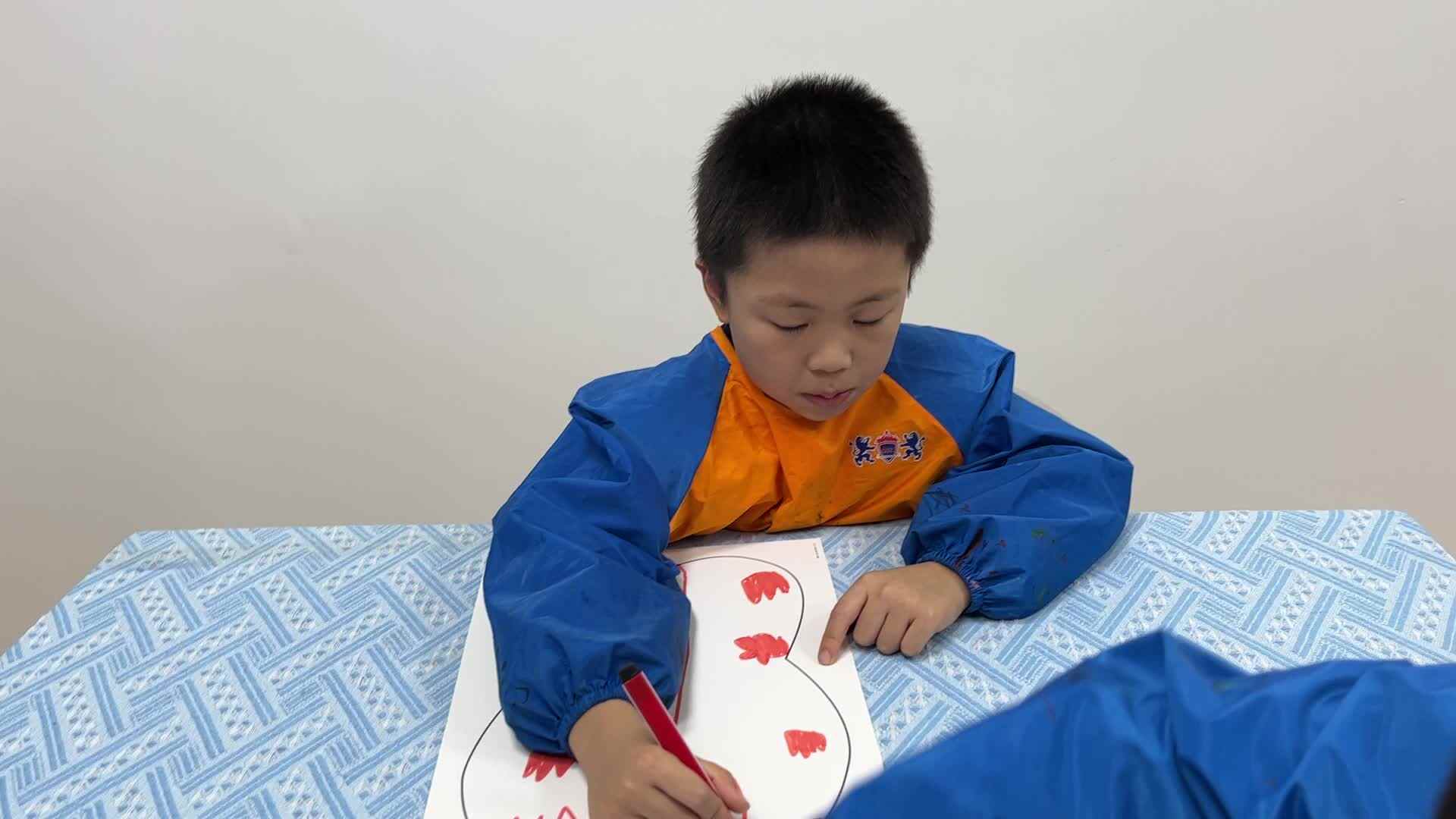 2026.4.29实验1班美工课《神奇的芭蕉扇》