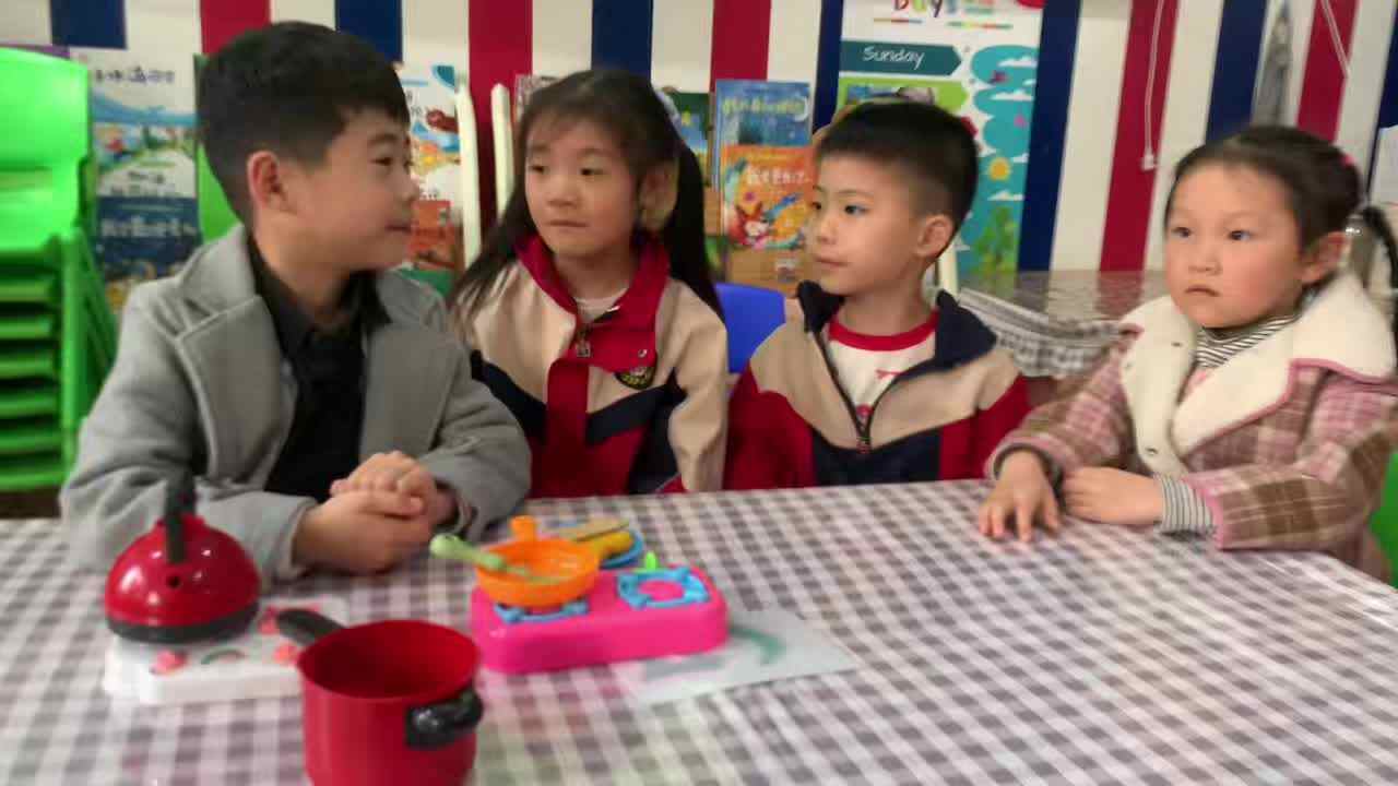 主题课故事场景对话