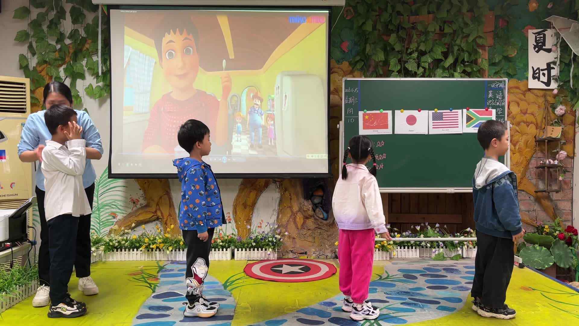 2026.4.16 实验1班英文课堂