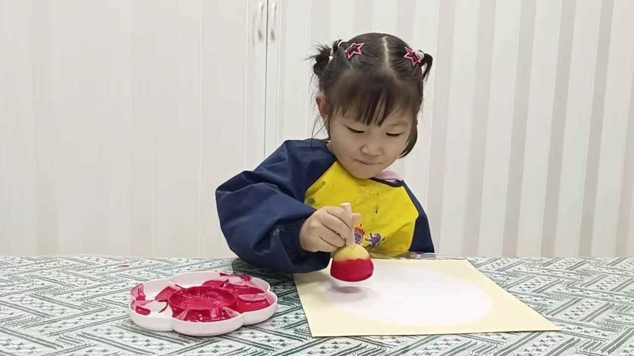 2026.4.27主题：唐紫淇美术活动《樱桃》（学校教育教学活动）