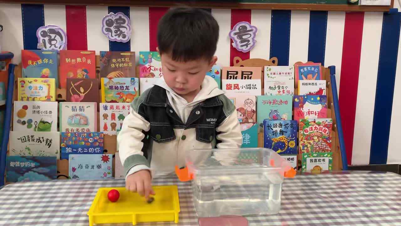 2026年4月13日  黄钇然  科学实验《沉与浮》学校教育教学活动