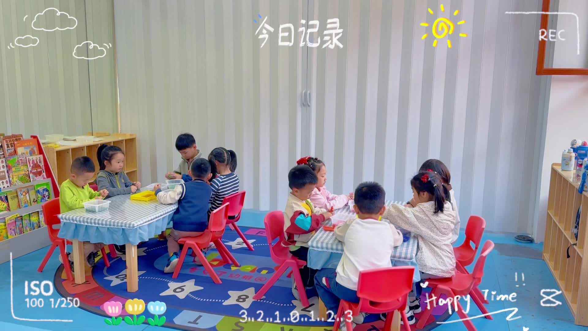 大A班———数小棒