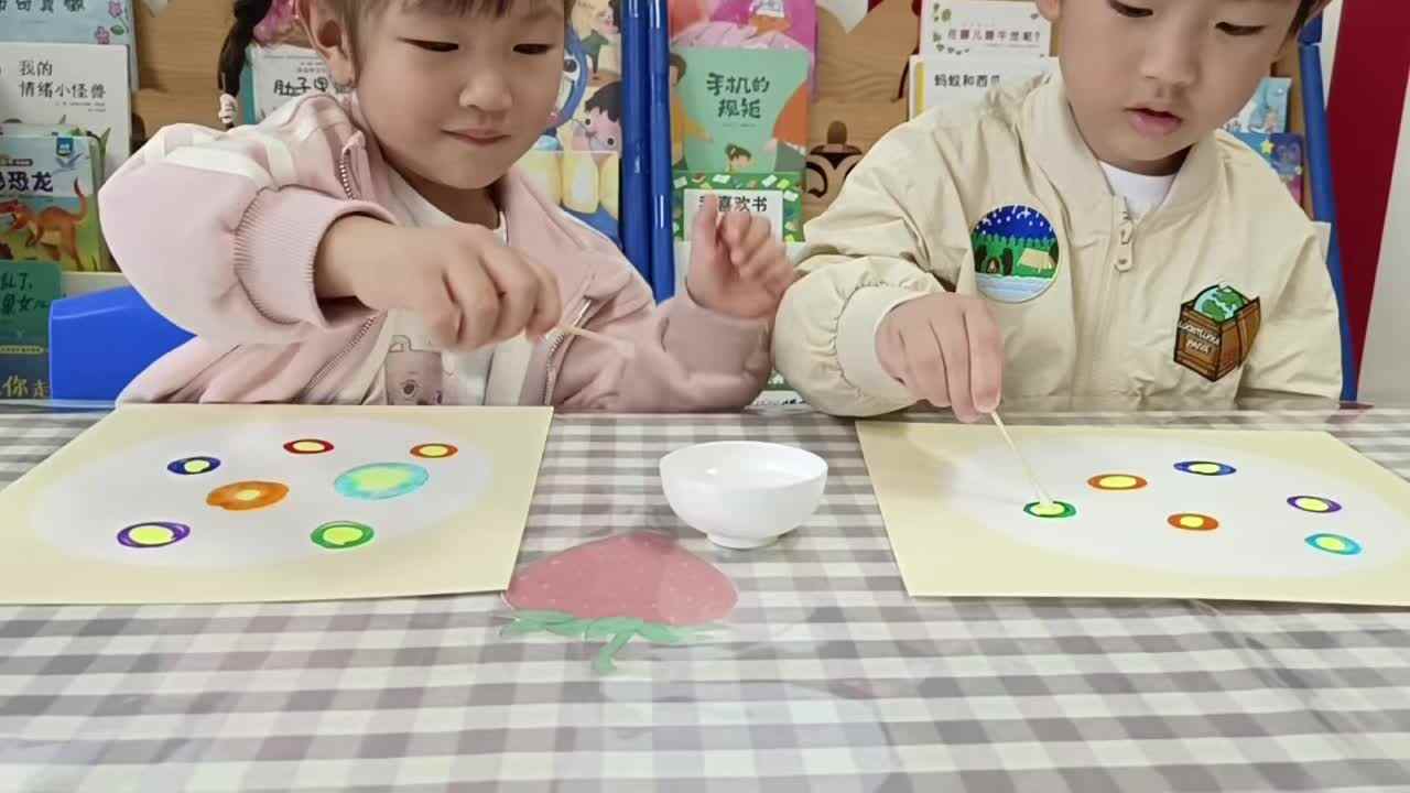 主题：唐紫淇《春日花朵》（学校教育教学活动）