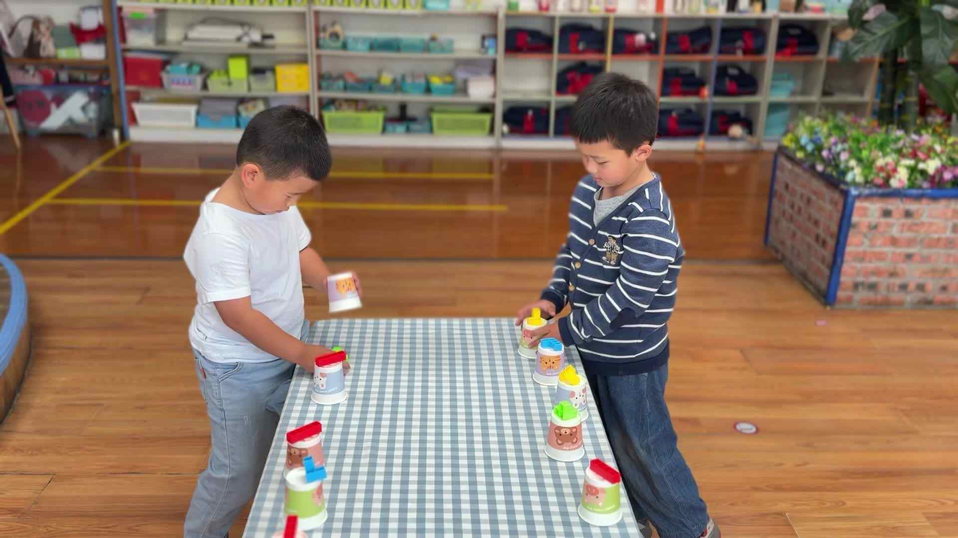 2026.4.10 实验大班 付康岐、王子恒——我和纸杯做朋友