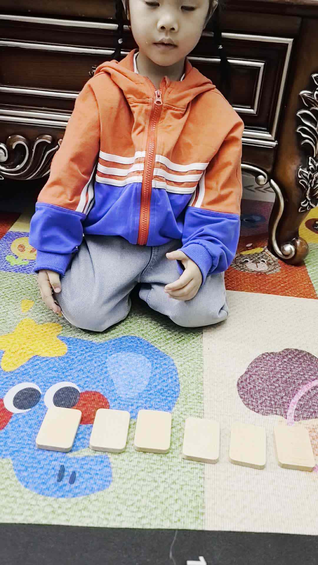 2026.4.28谭婼兮复习《 数字6》家庭闯关练习