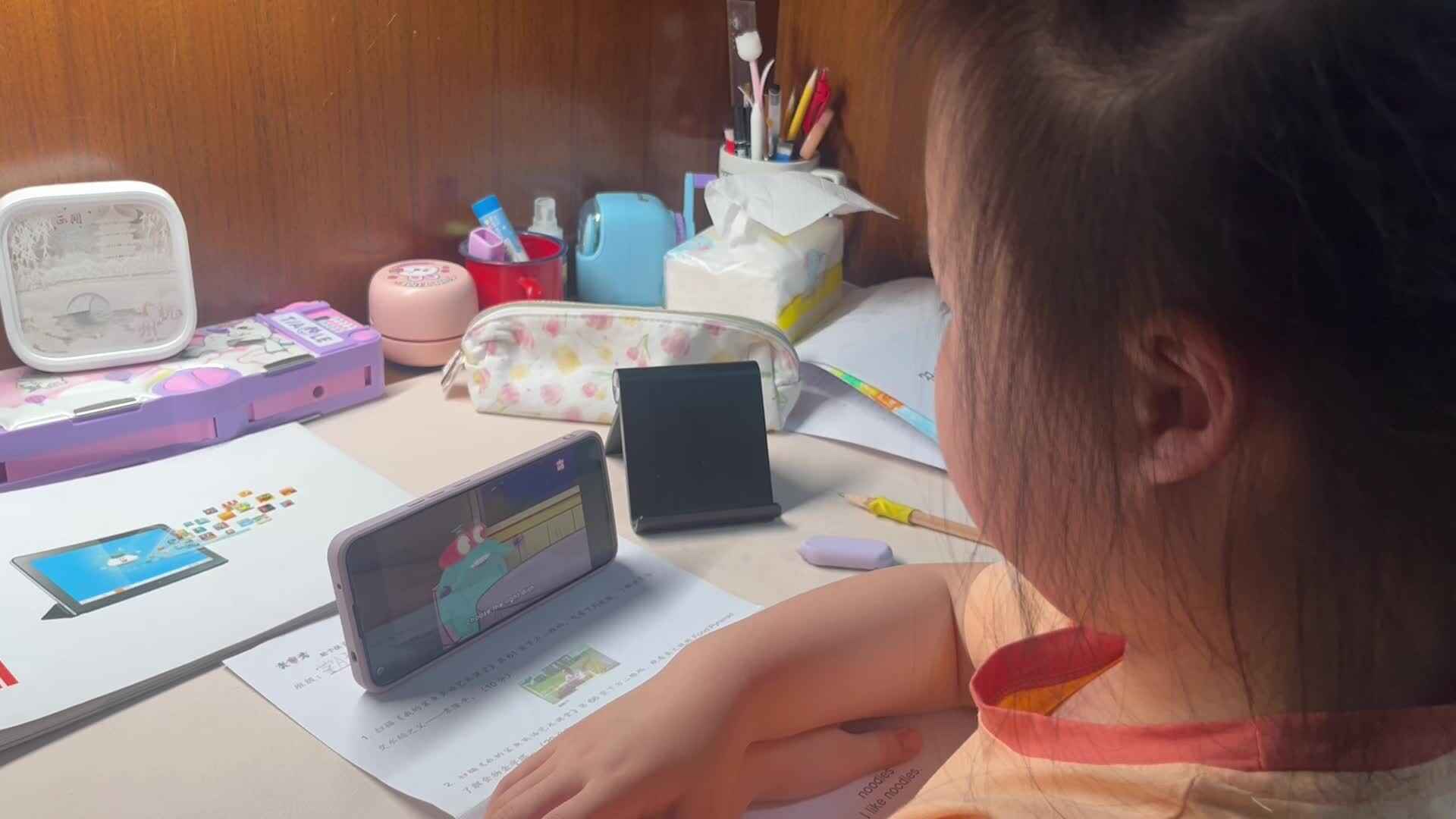 4.24学前A班赵欣奕观看英语视频食物宝塔