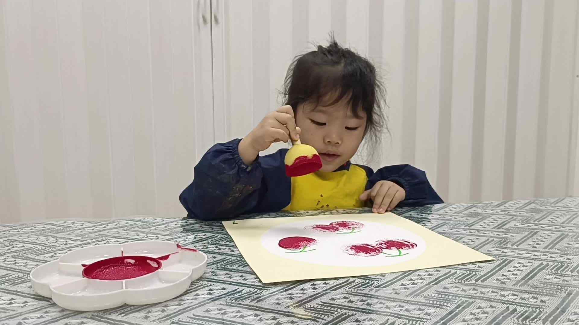 2026.4.27谭婼兮美术活动《樱桃》（学校教育教学活动）