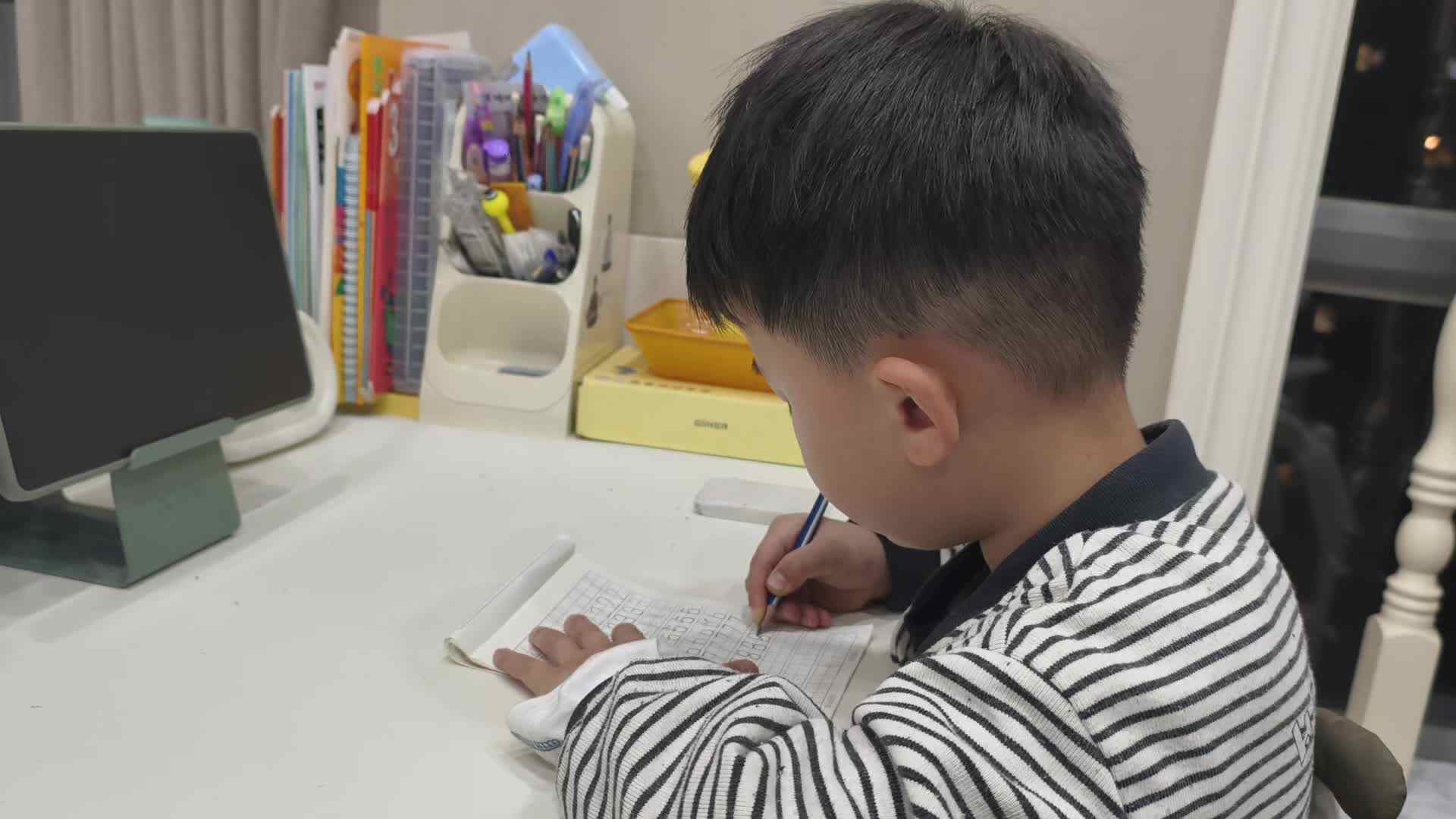 2026.4.7大A班李楷延——书写数字1-10