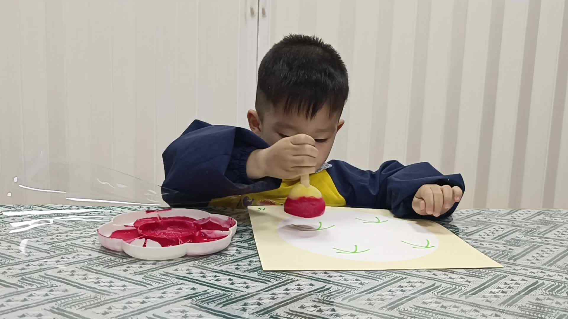 2026.4.27-肖肖-美术活动《樱桃》