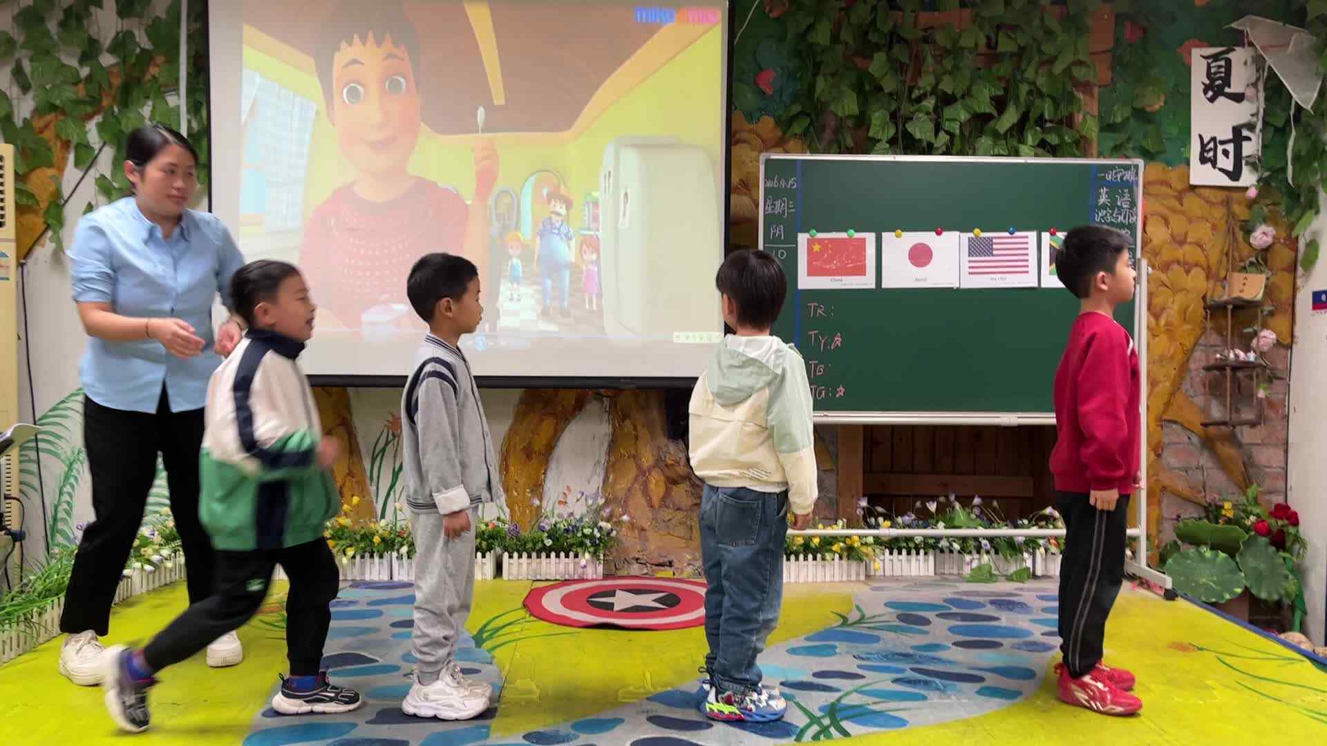 2026.4.16 实验1班英文课堂