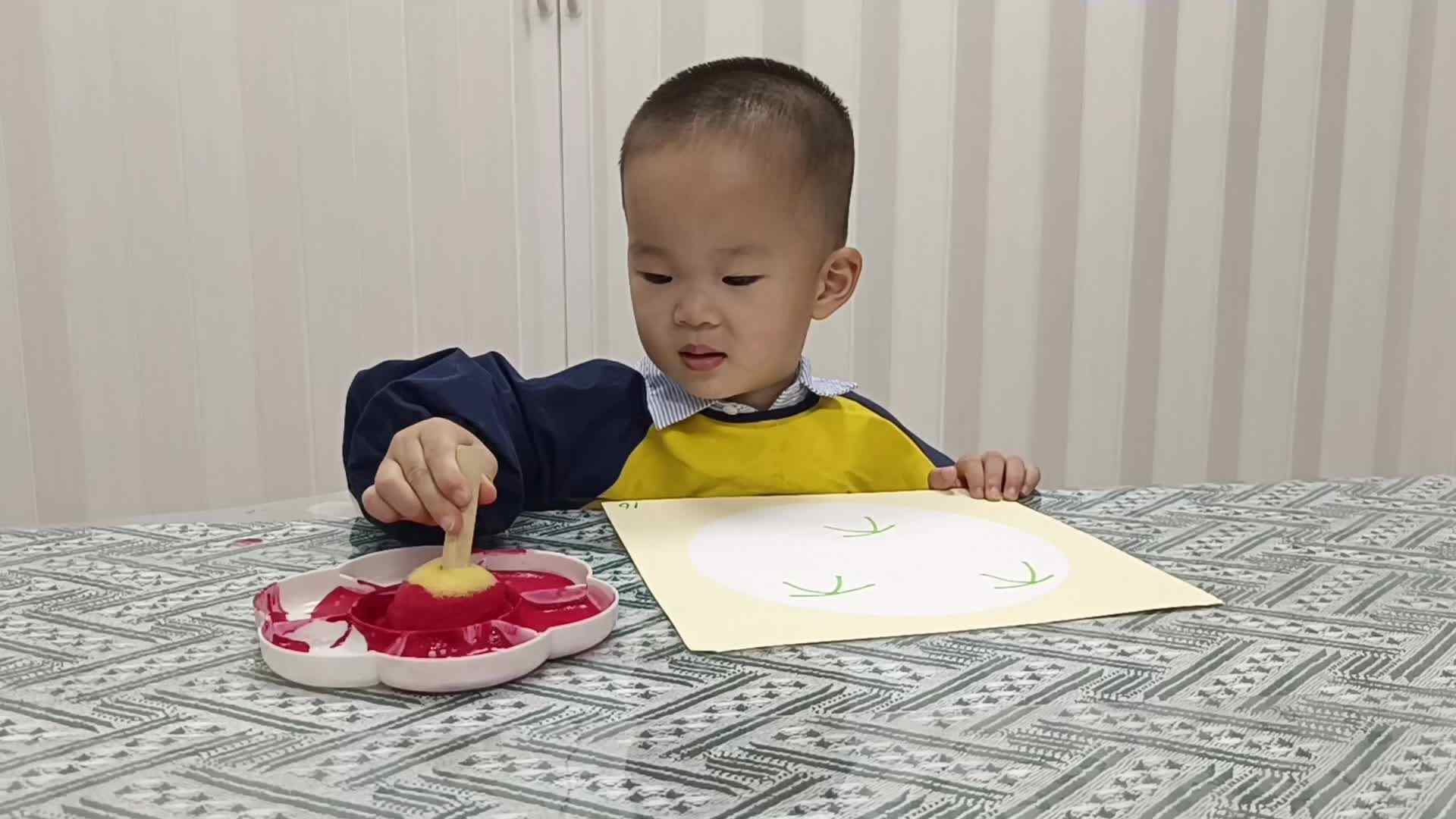 ⁣2026.4.27-左左-美术活动《樱桃》