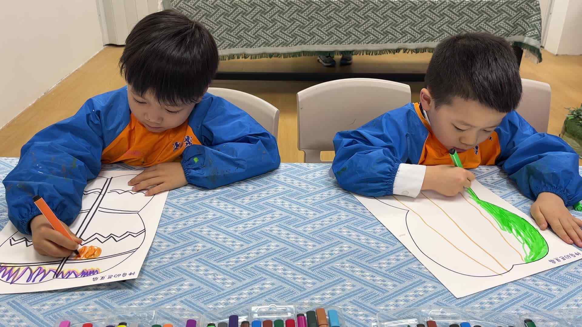 2026.4.29实验1班美工课《神奇的芭蕉扇》