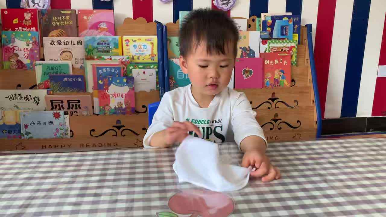 2026年4月10日李岸栩    《叠毛巾》学校教育教学活动