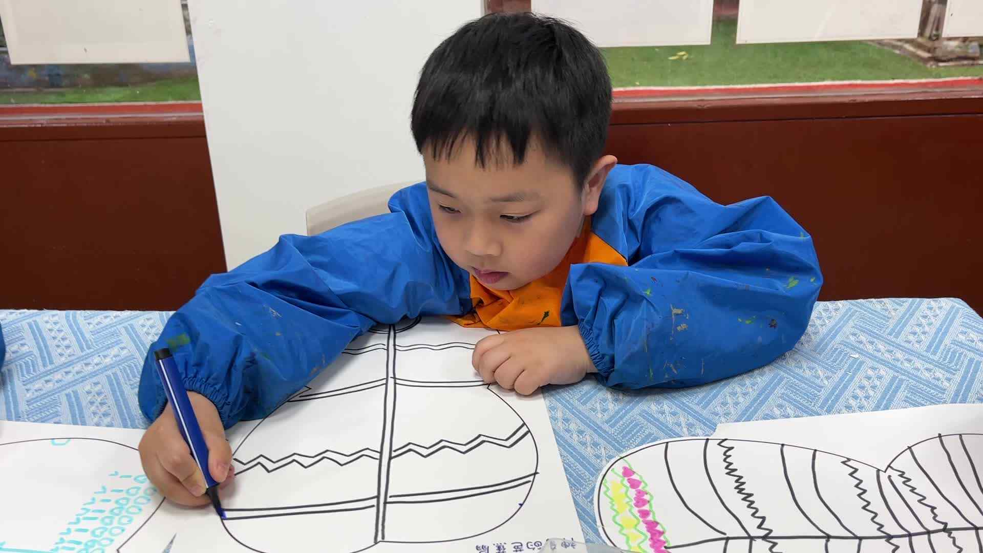 2026.4.29实验1班美工课《神奇的芭蕉扇》