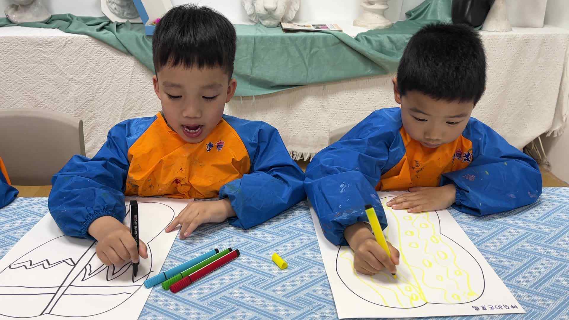 2026.4.29实验1班美工课《神奇的芭蕉扇》