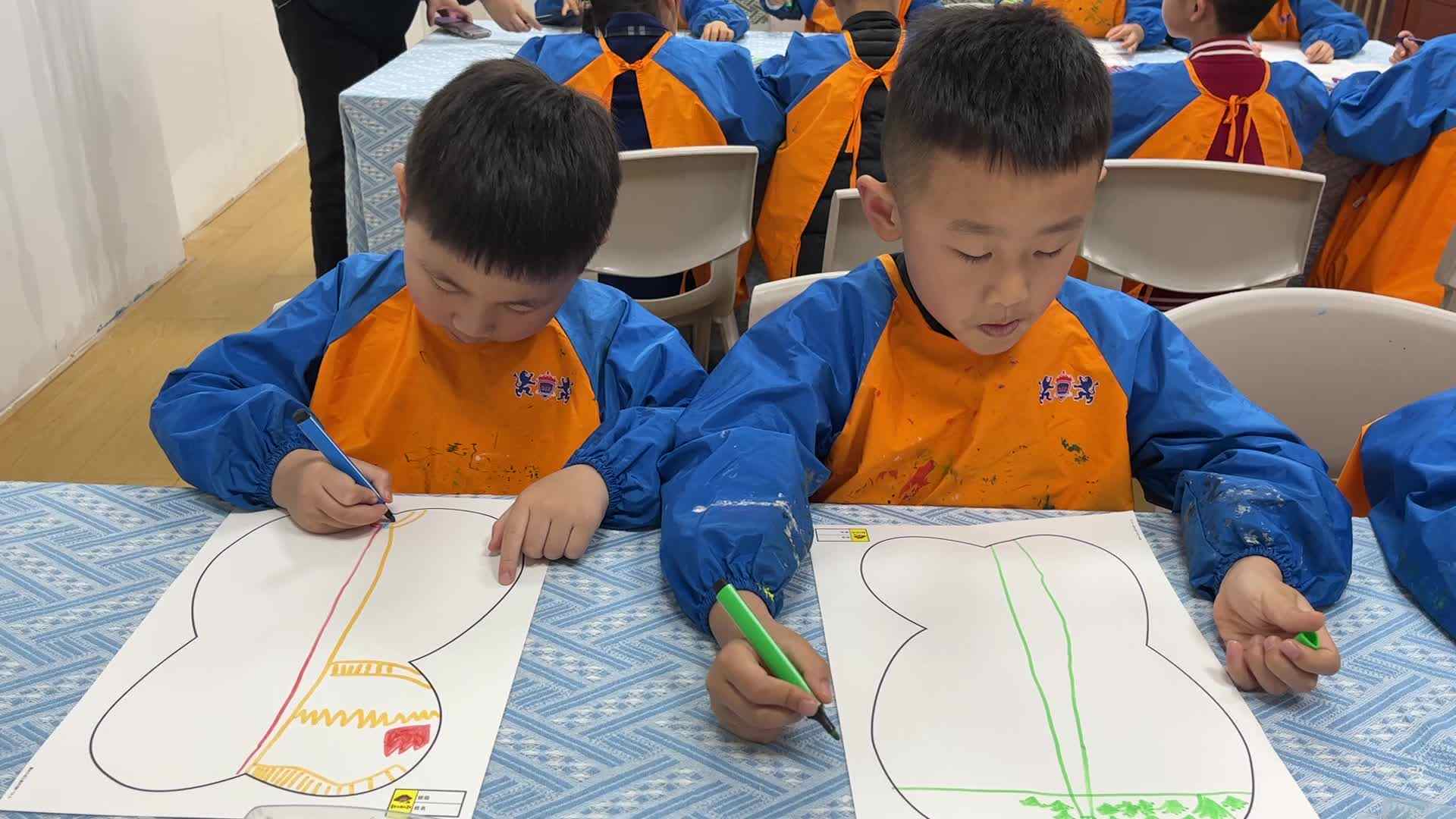 2026.4.29实验1班美工课《神奇的芭蕉扇》