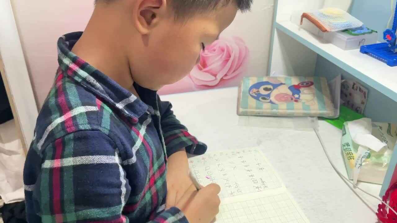 ⁣⁣4.8 学b 田熙辰（书写汉字） trim.88D6D675-14CB-4C78-8C27-8CF7DDD59C24.MOV