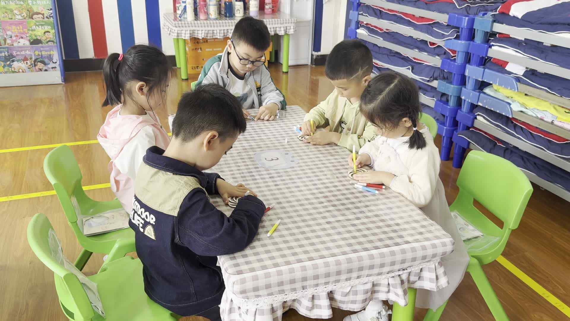 ⁣2026.4.9 大A班刘珊伲—旋转陀螺